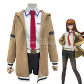 【In Stock】Anime Steins;Gate Cosplay Kurisu Makise Cosplay Costume Premium Edition